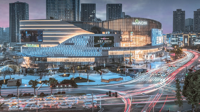 两江新区金州商业中心。光环购物公园供图