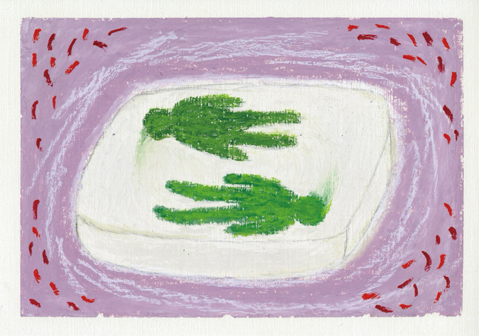 绘画，端木琼芳，《豆腐》内页插图。