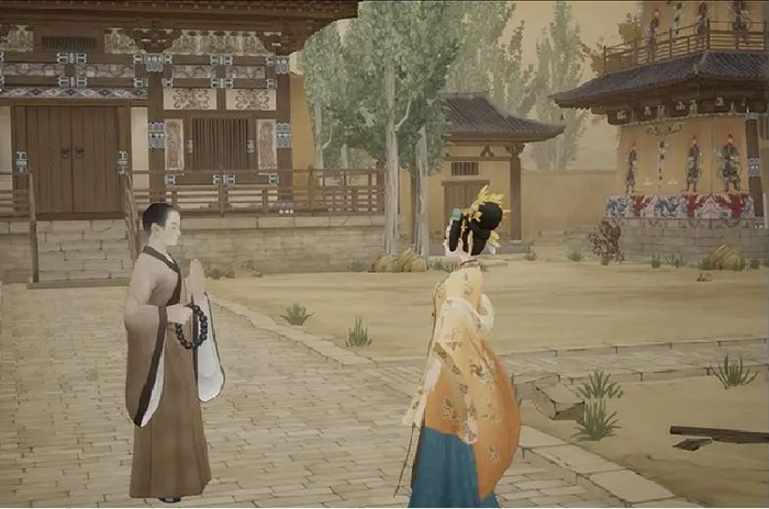 “数字藏经洞”中出现的三界寺场景