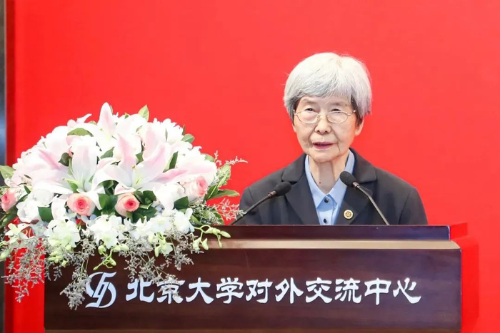 樊锦诗。图片来源：北京大学