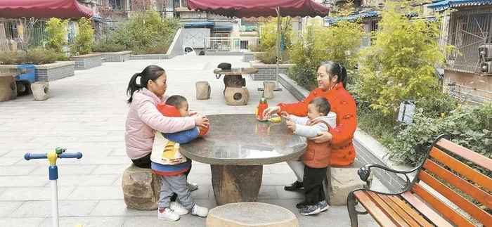 ▲金牛区同和路28号院环境整洁有序