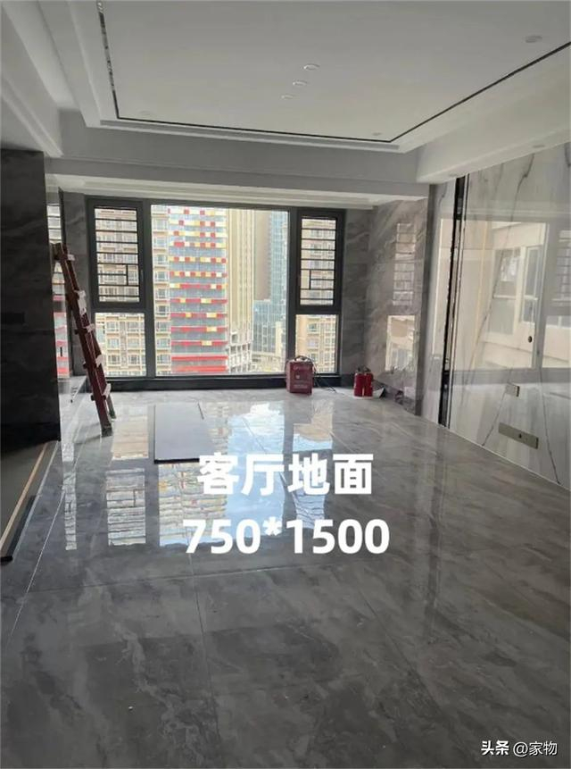 客厅铺瓷砖,选750*1500好还是800*800好?听听过来人的建议|瓷砖规格|规格|方正|胚体|分量_新浪新闻