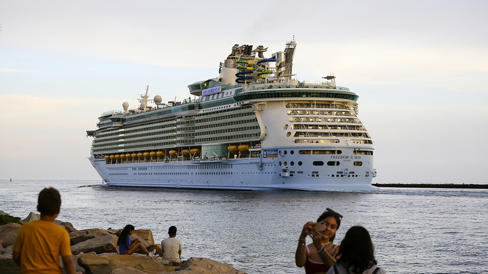 皇家加勒比邮轮海洋自由号。人民视觉 资料图