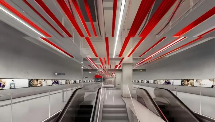 ▲绣衣站效果图