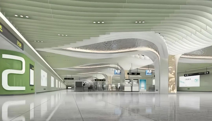 ▲草鞋山站效果图