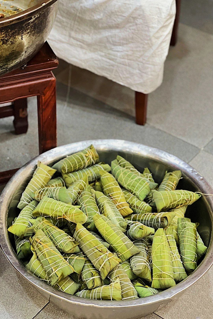 湖州枕头粽，造型非常独特。摄影/岚色的鱼