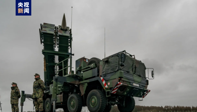 “爱国者”PAC-2导弹。&nbsp; 央视新闻 图