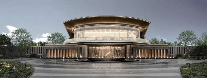 天府云河颂示范区实景图