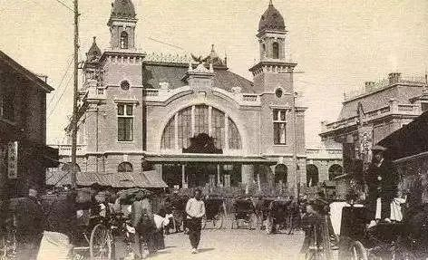 解放前的大智门火车站（老汉口站）