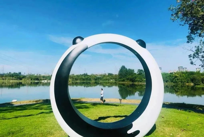 北湖公园 图源：成华发布
