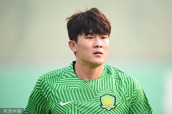 金玟哉曾在中超北京国安效力。