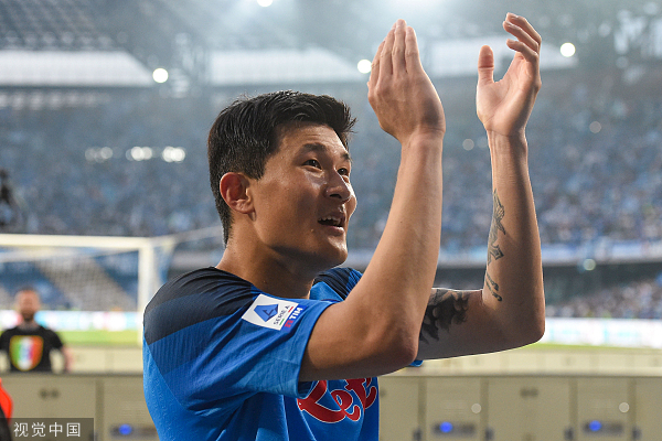 金玟哉感谢球迷。