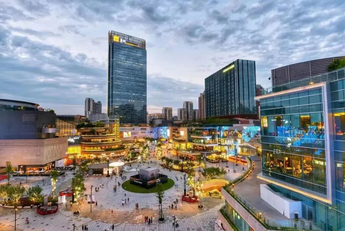 万象城商圈 图源：成华发布