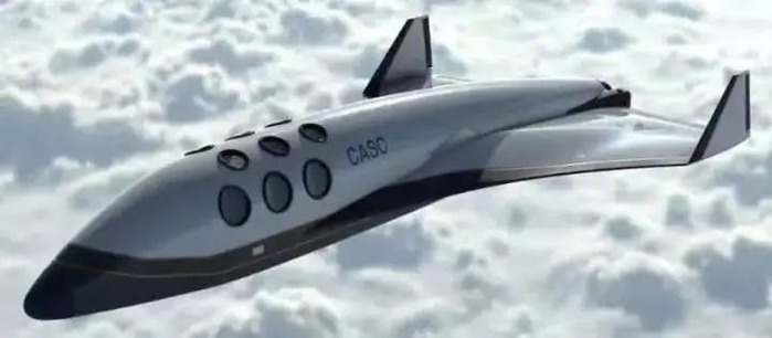 △太空旅游运载器示意图