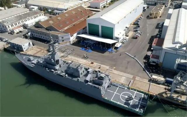 沙特海军护卫舰。 图片来源 西班牙纳梵蒂亚集团