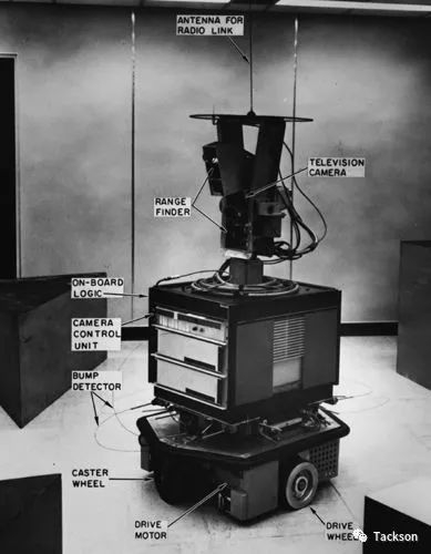 第一台移动机器人Shakey