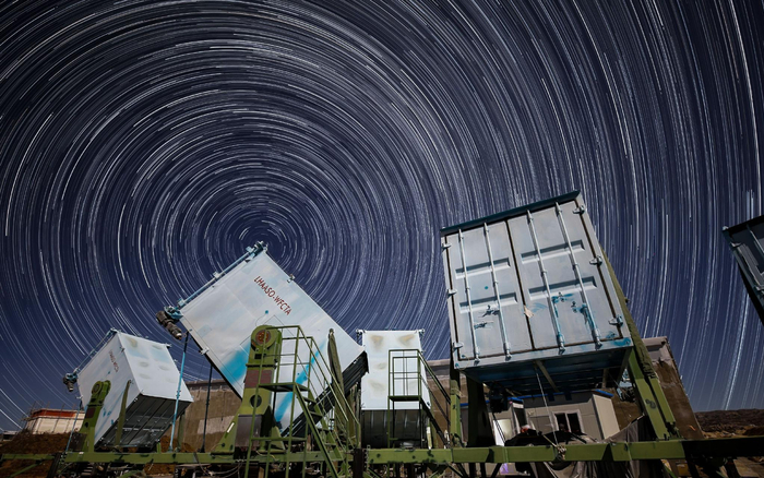 广角切伦科夫望远镜阵列。中科院高能所供图