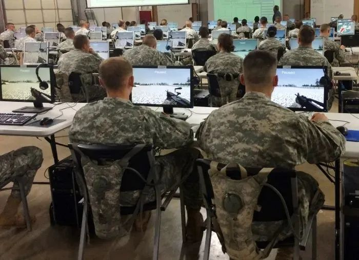 美军使用VBS进行训练