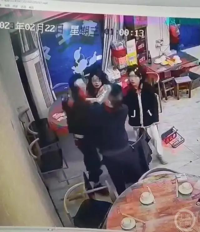 冲突现场。图片来源/视频截图