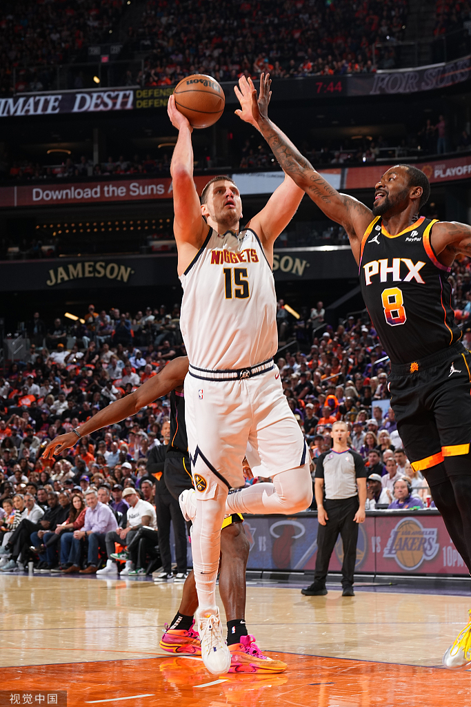 约基奇依旧无可阻挡。