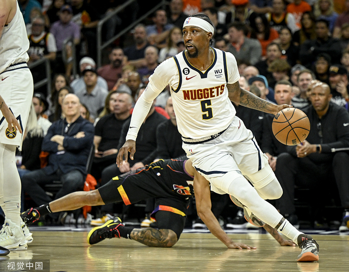 掘金后卫波普本场表现出色。