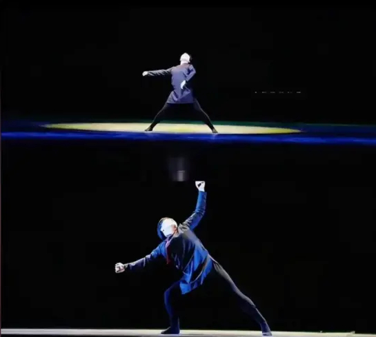 死者生前的舞蹈表演。图片来源于网络