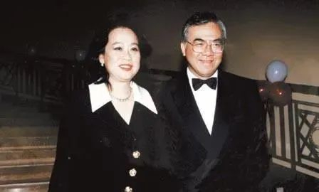 汤慧霭和她的丈夫廖烈正