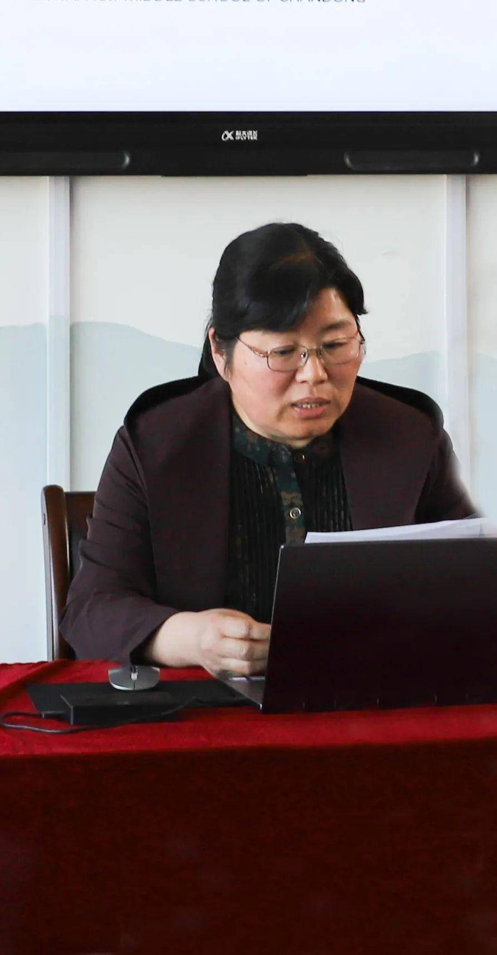 幸福校区执行校长马述涛作总结发言,为学校每一个默