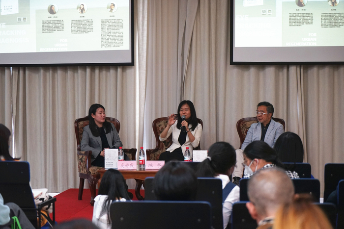 左起：奚婷霞、陈筝、徐磊青