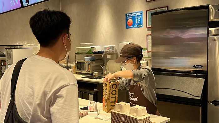 库迪咖啡门店图片来源：红餐网 摄