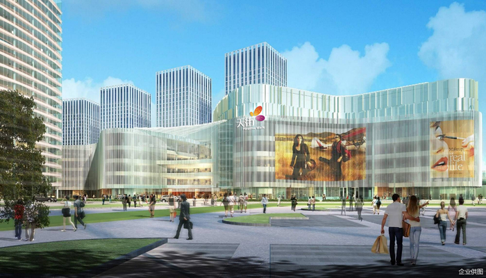 图：北苑天街效果图