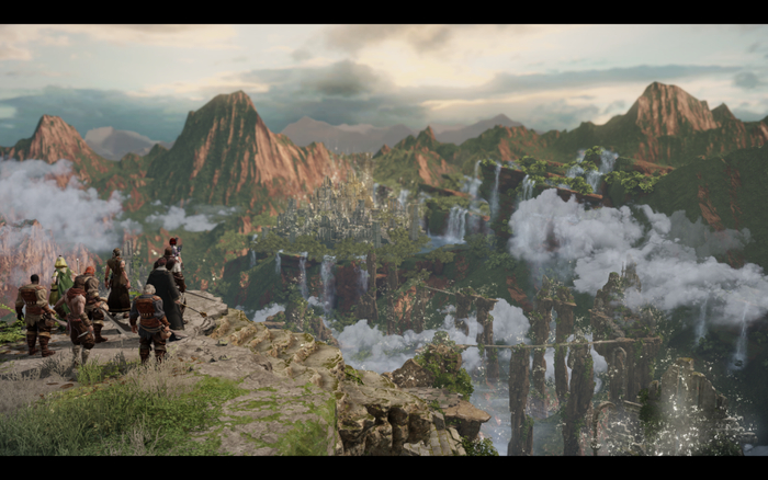 游戏里不少场景设计和过场运镜都能令人印象深刻