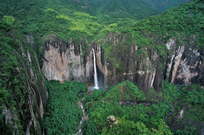 大龙湫景区。缪云飞 摄