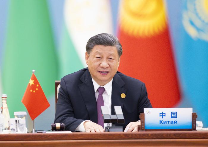 5月19日上午，国家主席习近平在陕西省西安市主持首届中国-中亚峰会并发表题为《携手建设守望相助、共同发展、普遍安全、世代友好的中国-中亚命运共同体》的主旨讲话。新华社记者 黄敬文 摄