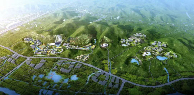 西塞科学谷效果图。图片来源：湖州发布