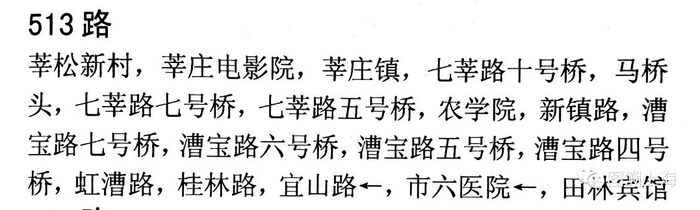 2002年出行手册：513路