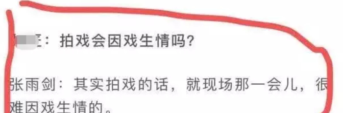 ▲张雨剑采访回答
