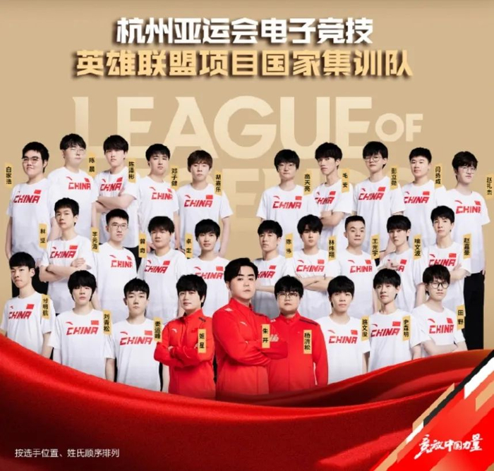今年亚运会的《英雄联盟》国家集训队阵容相较2018年更为庞大