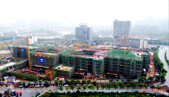 配套小学项目实现主体结构全面封顶