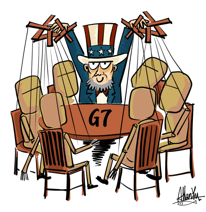 国际观察 | 美国操纵七国集团护霸权搞分裂|美国|g7|亚太地区_新浪