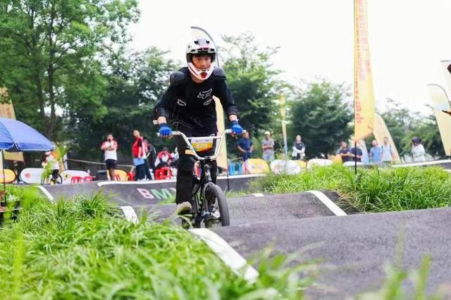 比赛现场。安徽省自行车协会供图