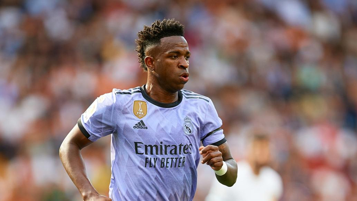 皇家马德里球员维尼修斯  视觉中国 资料图