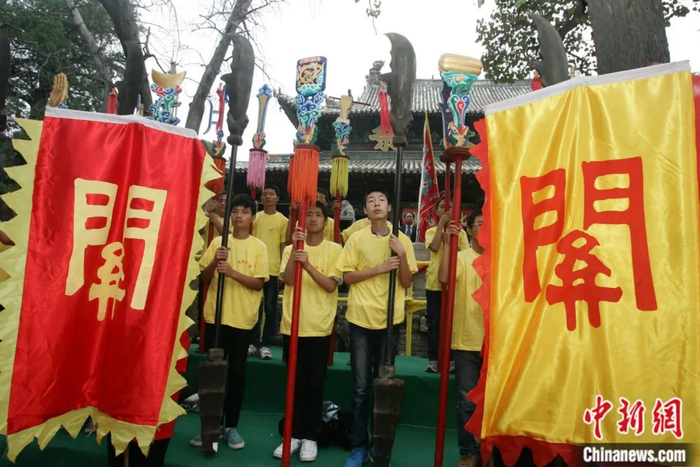 山西运城关公文化节。张云 摄