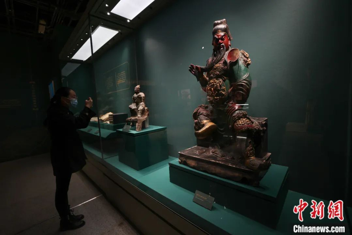 2021年，山西博物院举行 “天下云长——关公文化展”，展出130余件（组）关公文化相关文物。武俊杰 摄