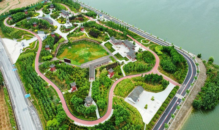 ▲黄河流域岸边美景令人陶醉