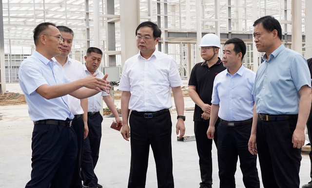 聊城冠县 张学宏调研重点项目建设|聊城市_新浪新闻