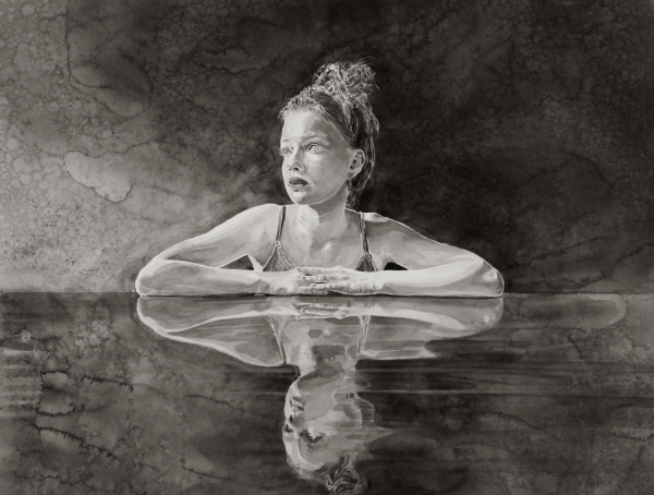 常青画廊，汉斯·欧普·德·贝克《劳伦》