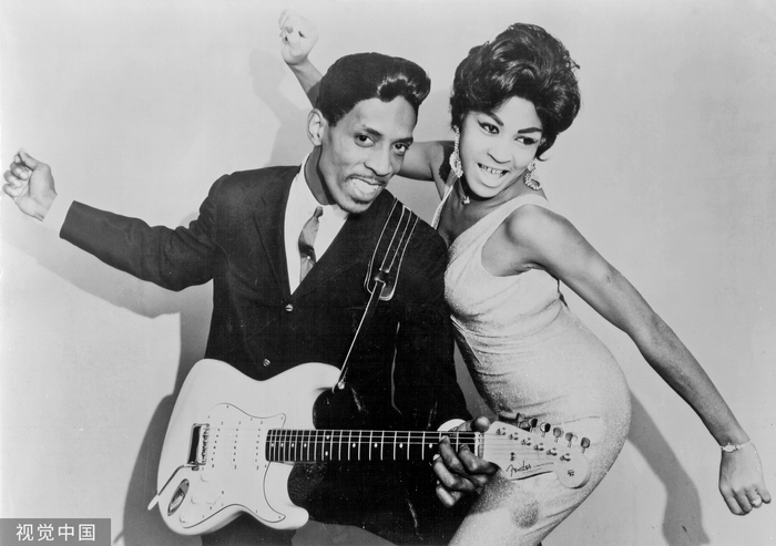 1961年，艾克·特纳和蒂娜·特纳 视觉中国 资料图