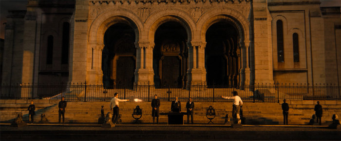 最后的决斗场景，考验的并不是瞄准的技术，而是勇气。