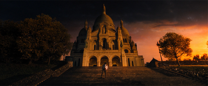 艳丽的朝阳，也许红得过分了，但却是属于男人的浪漫。